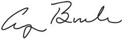 Signature of George Bush