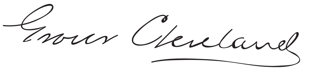 Grover Cleveland's signature